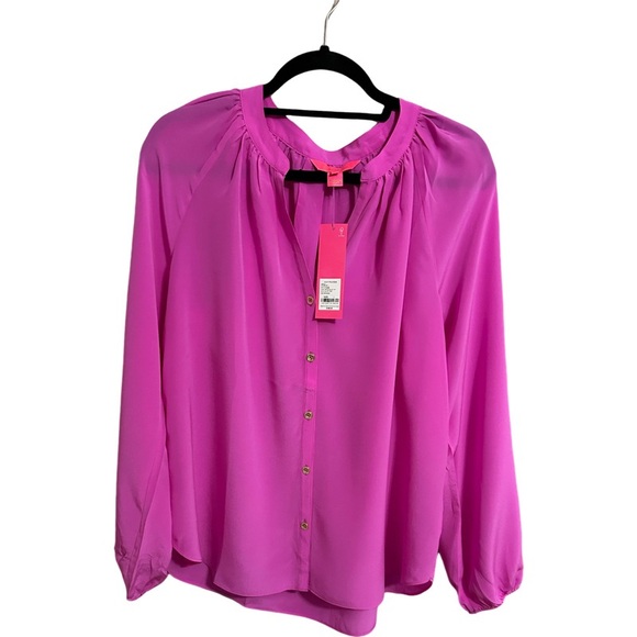 Lilly Pulitzer Paige silk top - Picture 1 of 4